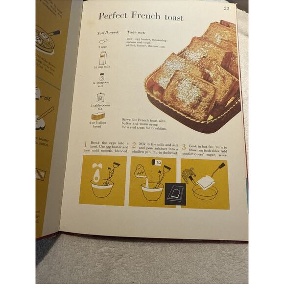 Better Homes And Gardens Junior Vintage Hardcover Cook Book - Picture 8 of 8